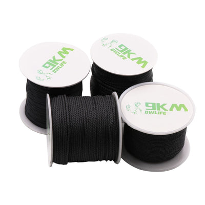 50Lbs-2000Lbs Black Kevlar Braided Fishing Line